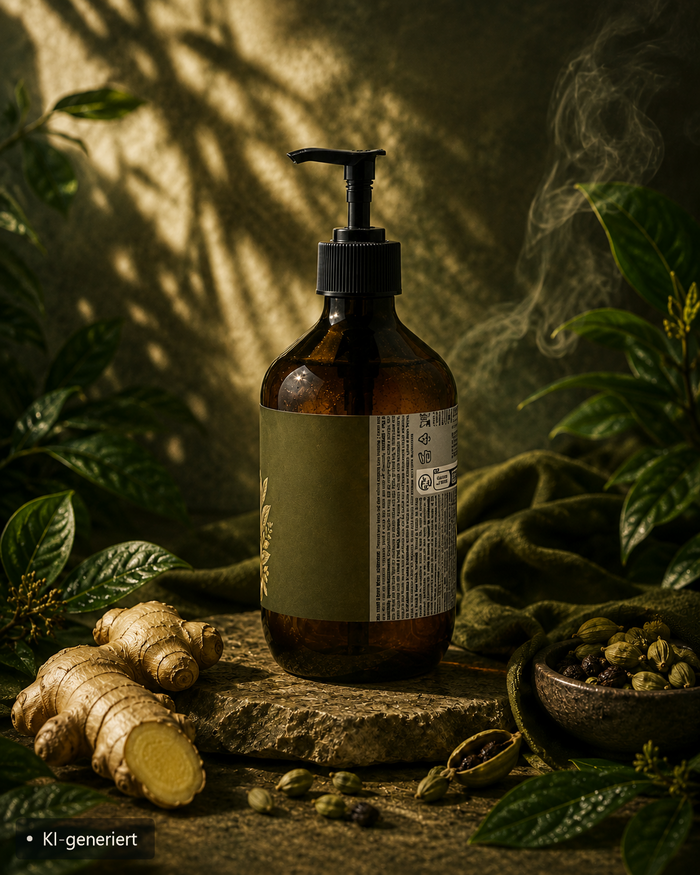 Hair & Body Wash, Ginger & Smoky Cardamom