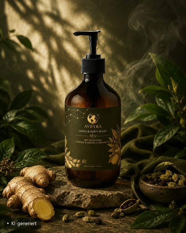 Hair & Body Wash, Ginger & Smoky Cardamom