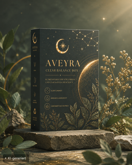 Aveyra Clear Balance Box, Produkte im Detail (KI-generiertes Bild)
